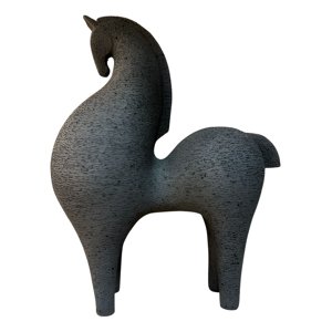 Genérico - Estatua Caballo Elegante Figura Decorativa Estilizada Jhn