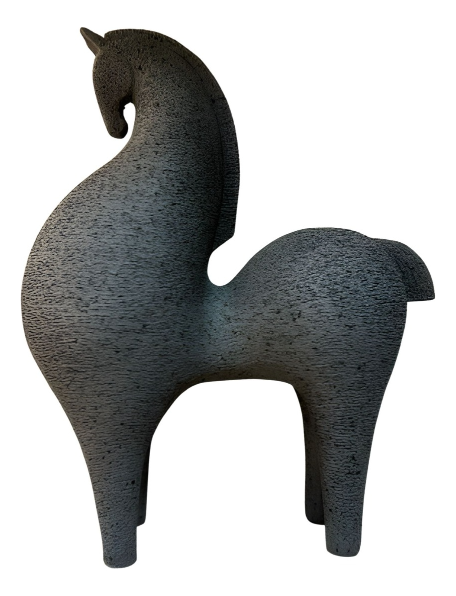 Genérico - Estatua Caballo Elegante Figura Decorativa Estilizada Jhn