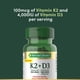 thumbnail image 3 of Suplemento Natures Bounty Vitamina D3 K2 4000 IU 60 Capsulas, 3 of 3