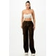 thumbnail image 1 of Pantalón Cargo de Pana Lisa Marrón Oscuro XL, 1 of 2