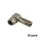 thumbnail image 1 of Adaptador de ángulo recto PPC Belden SignalTight® RaPLUS para cables coaxiales - Paquete de 25, 1 of 2