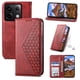 thumbnail image 5 of Funda Flip FOXDOCK para Xiaomi Redmi Note 13 Pro 5G , Estilo Billetera con Diseño Rombo, Correa de Mano y Soporte, Uso Diario, 5 of 6