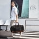 thumbnail image 2 of Bolsa de lona Litvyak, 50 litros, de lona, para viajes y gimnasio, color negro, 2 of 7