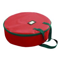 Magideal - Bolsa De Almacenamiento Para Coronas Navideñas, Ideal Para La Organización Del Garaje, Contenedor De Almacenamiento Resistente Hecho De Oxford Para Fi S