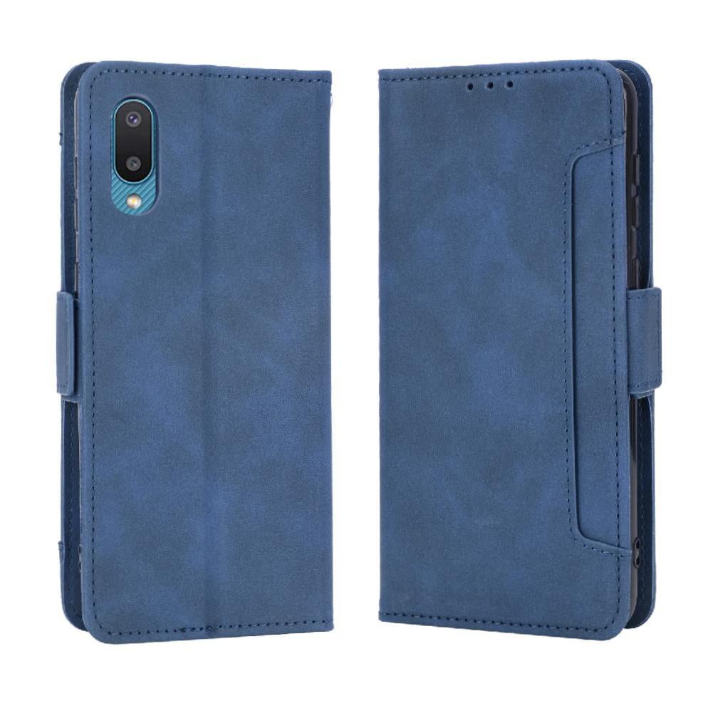 Funda Tipo Billetera Foxdock Para Samsung Galaxy A02 – Tapa Flip Con Tarjetero