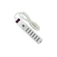 thumbnail image 2 of Zapatilla Alargador 1.5mt 6 Entradas 2 USB Blanco, 2 of 5