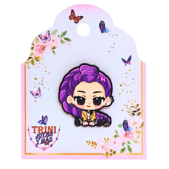 Pin Broche De Rumi Sentada, Demon Hunters, Huntrix