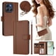 thumbnail image 2 of Funda Cartera para Motorola MOTO G86 con Bolsillo para Billetes, Marrón, 2 of 6