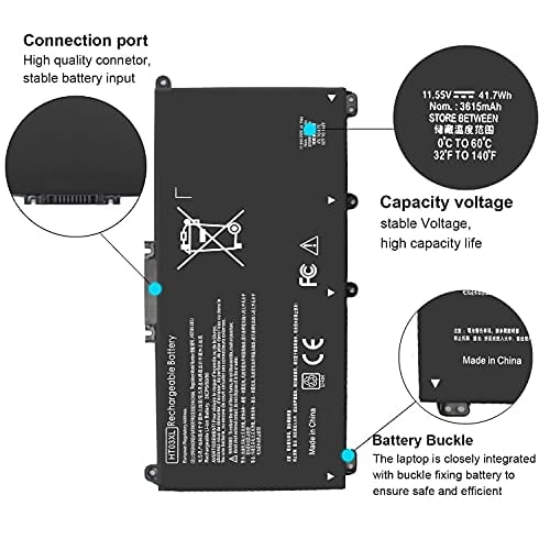 Eafinesy - Ht03xl L11119-855 Batería Para Hp Pavilion 14-ce 14-cf 14-cm 15-cr 15-