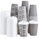 thumbnail image 1 of Vasos de café desechables JOLLY PARTY 350 ml con tapas, 100 juegos, 1 of 7