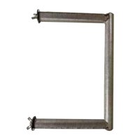 Magideal - Percha Para Pájaros, De Molienda, Soporte De Ejercicios Para Pájaros, Loros, Loros, Perchas De Acero Inoxidable Para Loros Grises Africanos, Pá Estilo A