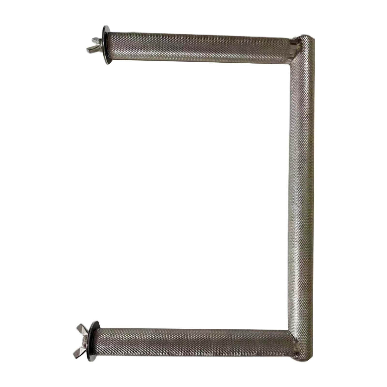 Magideal - Percha Para Pájaros, De Molienda, Soporte De Ejercicios Para Pájaros, Loros, Loros, Perchas De Acero Inoxidable Para Loros Grises Africanos, Pá Estilo A
