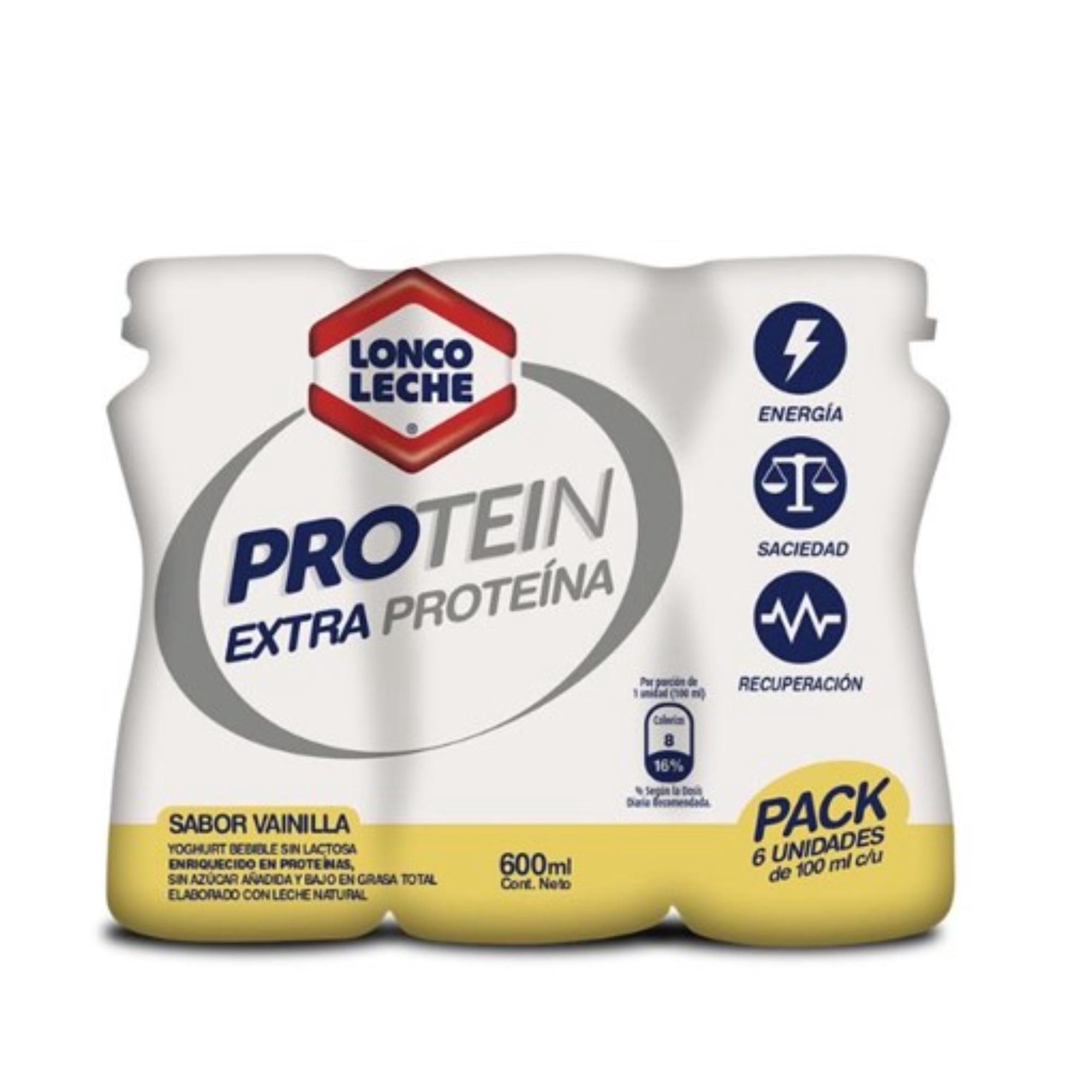 Yoghurt Protein Shot Sabor Vainilla (6 Un) Pack 6 Un Loncoleche