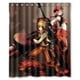 thumbnail image 1 of Cortina de ducha God Eater, juego de cortina de baño con ganchos, tamaño 60 x 72 pulgadas, 1 of 3