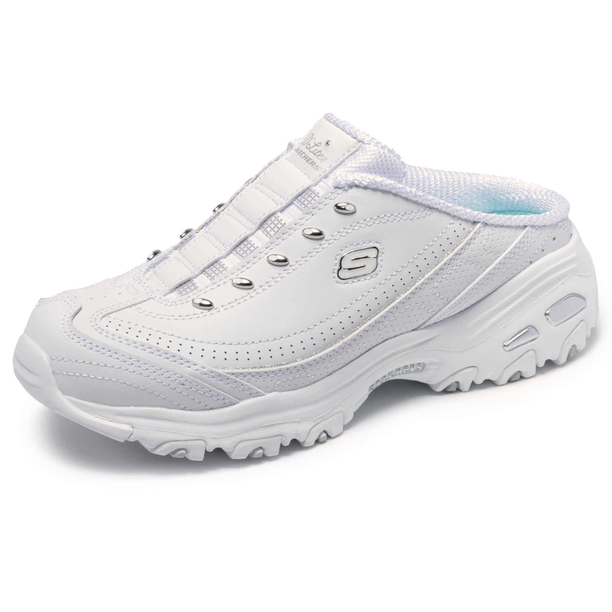 Zapatillas Skechers D'lites Bright Sky Para Mujer, Blancas, 7.5 Us