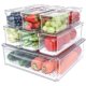 thumbnail image 1 of Organizador de nevera Pomeat, paquete de 10 unidades con tapas de 220, 51 y 16 onzas, 1 of 7