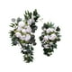 thumbnail image 2 of Arreglo floral de arco de boda artificial, decoraciones, guirnalda de flores de peonía de seda para celebración, decoración festiva, hecho a mano, ver Blanco, 2 of 5