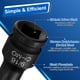 thumbnail image 5 of Uxcell 2 piezas 1/2" Llave de impacto con punta hexagonal 9/16 pulgadas SAE CR-MO Acero 6 puntos con pasador de chaveta para adaptador de taladro eléctrico, 5 of 7