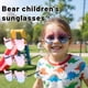 thumbnail image 2 of New Children Cute Bear Shape Colors UV400 Sunglasses Baby Girls Lovely Outdoor Sun Protection Sunglasses Kid Sun Glasses, 2 of 3