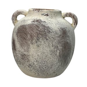 Magideal - Jarrón De Cerámica Rústica Jarrón Decorativo Decoración Florero De Cerámica De Flores Para Plantas De Interior De Escritorio Inauguramiento Marrón