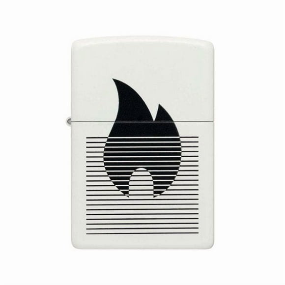 Encendedor Zippo Lined Flame Design ZP46485