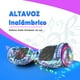 thumbnail image 2 of Hoverboard skate eléctrico con altavoz inalámbrico y luces LED adecuado para niños, niñas y niños para uso en interiores y exteriores, 2 of 3