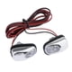 thumbnail image 1 of 1 Par Cap Hood Windshind Boquilla Wiper Lavadora Con Luz LED Luz Blanca, 1 of 3
