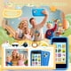 thumbnail image 2 of Teléfono PAMOX para niños con cámara dual, más de 200 juegos de 3 a 12 años, azul, 2 of 7