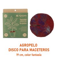 Matter Of Trust - Discos Agropelo Color 19Cm, Mulch De Ahorro Hidrico Para Maceteros
