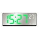 thumbnail image 2 of Reloj Despertador Digital Reloj De Escritorio Con Espejo LED Para El Festival Junto A La Escuela Hall, 2 of 3