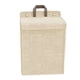 thumbnail image 1 of Cesta De Lavandería Colgante Plegable Cesta De Almacenamiento Para Colgar En La Pared Para Dormitorio Dormitorio Beige Mediano, 1 of 5