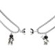 thumbnail image 3 of Collar Con Colgante De Pareja De Astronauta, Collar De Astronauta Para Fiesta, Hombres Y Mujeres, 3 of 5