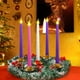 thumbnail image 2 of Portavelas Tioncy para corona de Navidad y Adviento, 30 cm, con 5 velas, 2 of 3