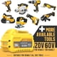 thumbnail image 2 of Batería 9.0Ah para DeWalt 20V/60V FlexVolt DCB609 DCB612, 2 of 3