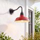 thumbnail image 2 of Aplique JONATHAN Y de 31 cm Rojo/Negro con Cuello de Cisne – 1 Luz, 2 of 9