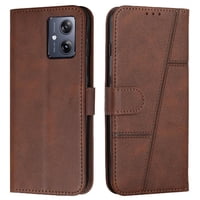 Foxdock - Funda Flip Para Moto G54 – Carcasa Delgada Y Resistente A Impactos Con Soporte Para Uso Diario Y Profesional