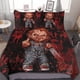 thumbnail image 1 of Chucky 3 Pcs Bed Breathable Duvet Cover Soft All Seasons Bedding Set, 1 of 5