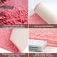 thumbnail image 4 of 1pc Soft and Comfortable Chenille Semicircle Shaggy Rug for Bathroom and Bedroom - Anti-Skid and Absorbent Carpet for Toilet and Household - Durable Floor Mat for Home Decor and Comfort, 4 of 5