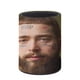 thumbnail image 3 of Posty Austin Post Malone-theme Cylinder Pen Holder Pencil Organizer with Flannel Lining PVC Leather Material Cardboard Base for study work 10*8CM, 3 of 6