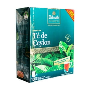 100 Bolsitas Te Negro Ceylon Pure Premium Dilmah