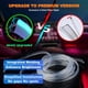 thumbnail image 2 of Tira de luces LED para interior de coche Jushope, 8 m, con aplicación y control remoto, 2 of 9