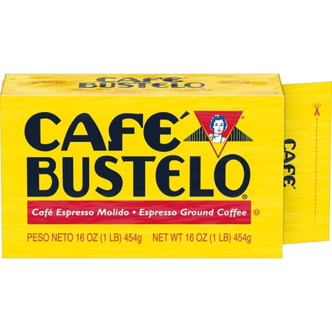 Cafe Bustelo - Café Café Bustelo Espresso Tostado Oscuro Molido, 480 Ml, 12 Unidades