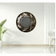 thumbnail image 3 of Espejo Decorativo Circular Geométrico Bronce Vintage Jhn, 3 of 3
