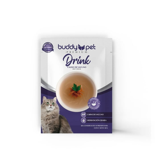 Meat Drink para Gato, 50 g