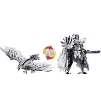 Figura De Acción Transformers Takara Tomy Monster Hunter Silver Rathalos Prime Coleccionable Para Ad