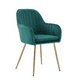 thumbnail image 1 of Poltrona Sitial Murano Con Patas Doradas - Verde, 1 of 3