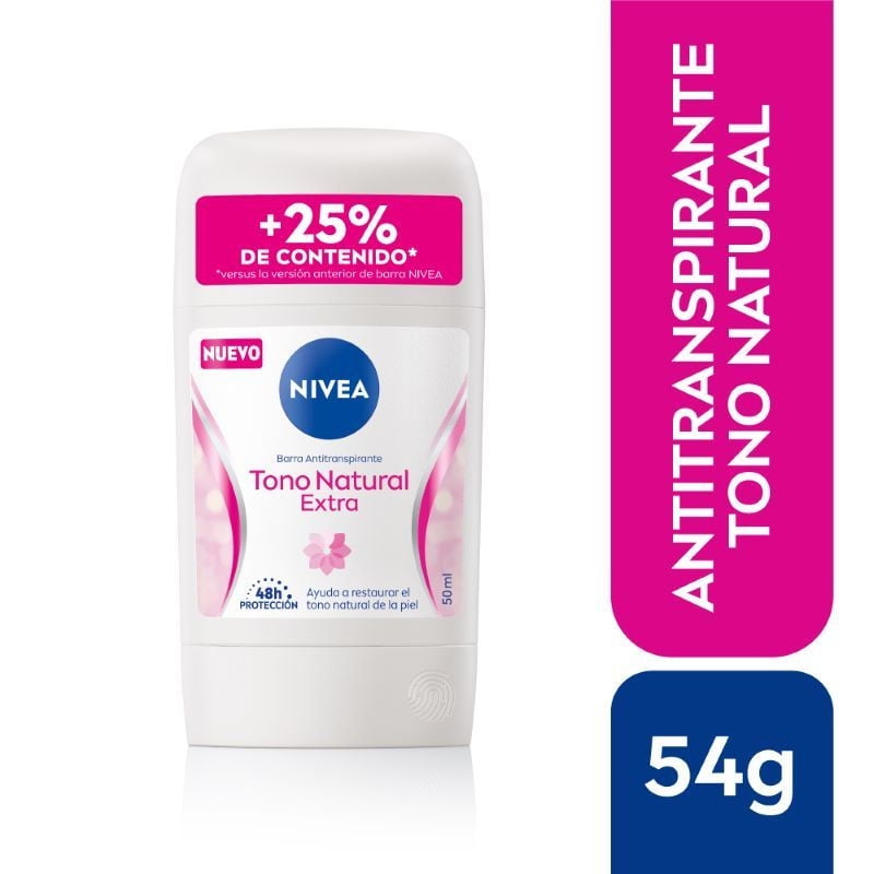 Desodorante Barra Aclarado Natural Classic Touch 54 g Nivea