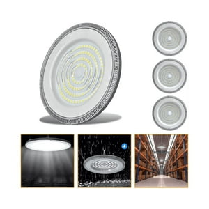 Genérico - 3 Foco Plafon 300W Ip65 Industrial Techo Campana Luz Fría