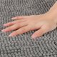 thumbnail image 3 of REGALWOVEN Alfombras de Baño, Alfombrillas de Baño Suaves y Esponjosas Antideslizantes de Microfibra Extra Gruesa Gris 20" x 32", 3 of 6