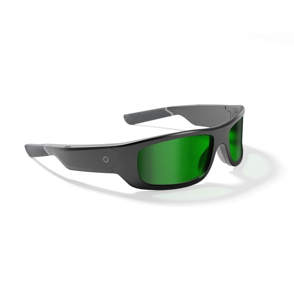 Gafas de seguridad inteligentes Lucyd Armor con armazón TR90 y polarizado verde